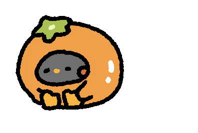 Orange Kiss Sticker
