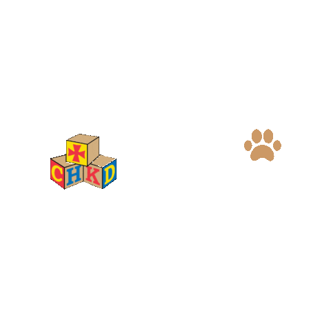 chkd_kids dog puppy childrens hospital therapy dog Sticker