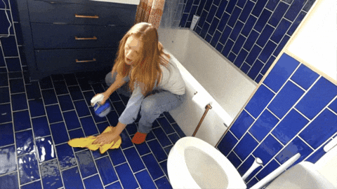 Tidying Up Cleaning GIF by Audrey Hobert