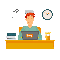 NestleProfessional cat work drink home Sticker