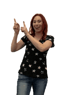 Pointing Hc Sticker by Heights