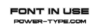 powertype font typeface variable font ptf Sticker