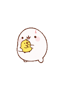 Friends Bunny Sticker by Hacettepe University Department of Graphic Design