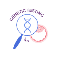 Genetic Testing Dna Sticker by New Hope Fertility Center