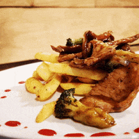 comida barcelona restaurante GIF