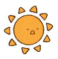 Heat Wave Summer Sticker