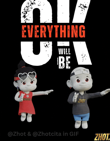 Good Vibes Ok GIF by Zhot