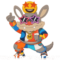Happy Star Sticker