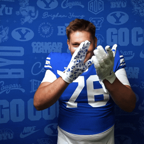 College Football Go Cougs GIF by BYU Cougars