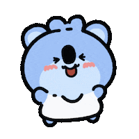 corong jump character koala 점프 Sticker