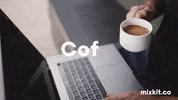 Mixkit coffee drink caffeine mondays GIF