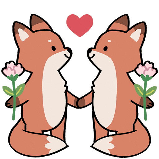 I Love You Kiss Sticker by Holler Studios
