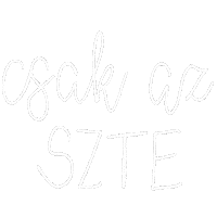 Egyetem Sticker by University of Szeged