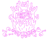 Art Fair Devil Sticker