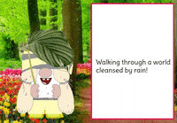 Raining April Showers GIF