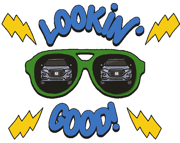 Sunglasses Truck Sticker by Honda
