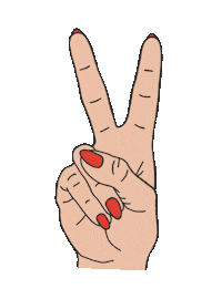 Black Lives Matter Peace Sticker by Unblushing