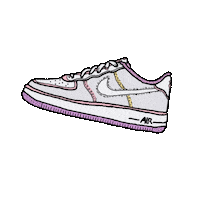 Air Force Shoes Sticker