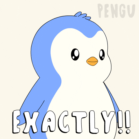 Point Yes GIF by Pudgy Penguins