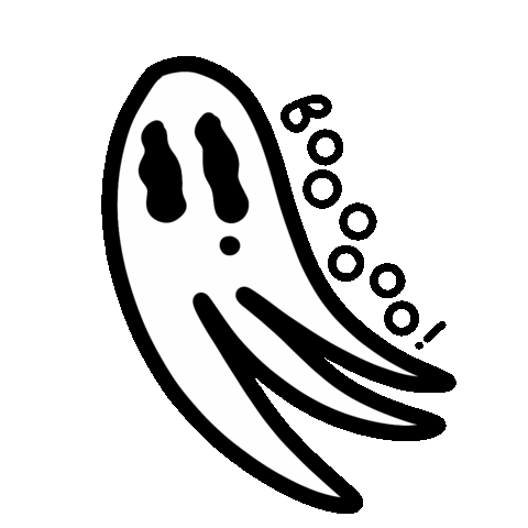 Trick Or Treat Art Sticker