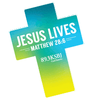 Jesus Easter Sticker by KSBJ