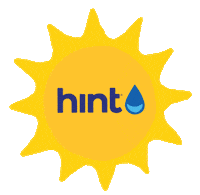 Hint Water Sun Sticker by Hint