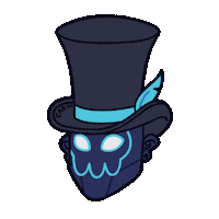 Artful_Cas doc tlt the living tombstone tombsona Sticker