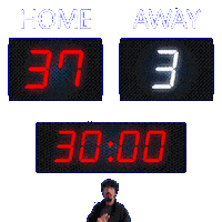 3 Away Sticker