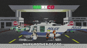 scared truck GIF by South Park 
