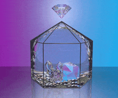 3d crystal GIF by combocat