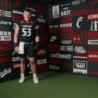 Cincinnati Football Gavin GIF by Cincinnati Bearcats