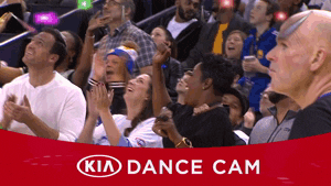 fan dancing GIF by NBA