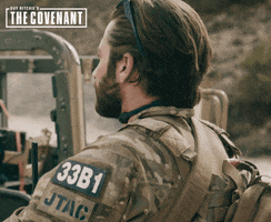 thecovenantmovie confused look military jake gyllenhaal GIF