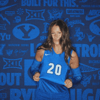 Ncaa Volleyball Go Cougs GIF by BYU Cougars