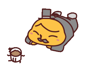 Happy Coffee Sticker by Nattan_Universe