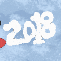 Happy New Year Animation GIF by ToonTownClown