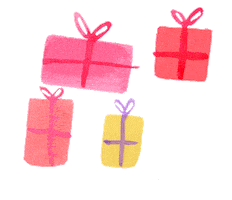 Christmas Season Presents Sticker
