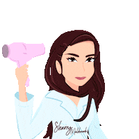 Beauty Hair Sticker by Sherry Maldonado