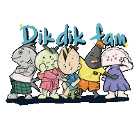 LykkuHaku dikdikfam dikdikfamily Sticker