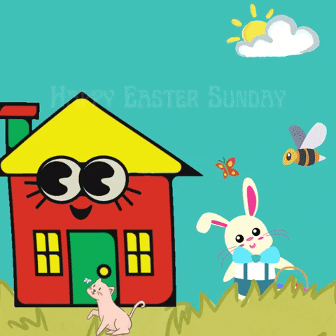 Happy Easter GIF by Maria Johnsen