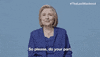 voting hillary clinton GIF by Swing Left