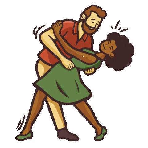 Dance Dancing Sticker by Chope & Compagnie