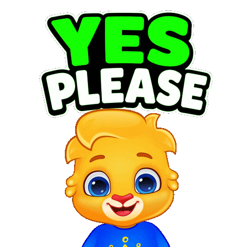 Oh Yeah Yes Sticker by Lucas and Friends by RV AppStudios