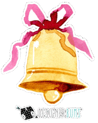 Merry Christmas Sticker by Designer Bums