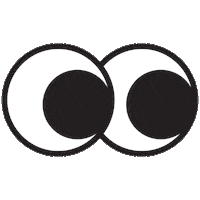 Crazy Eyes Fun Sticker by FriendsWithYou