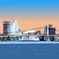 Pixel Travel GIF