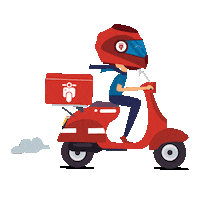 Food Delivery Sticker by Socialfood.it
