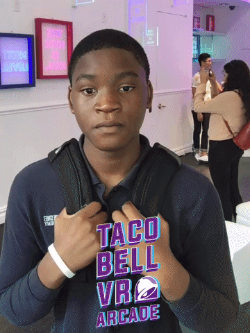 vrarcade GIF by Taco Bell VR Arcade