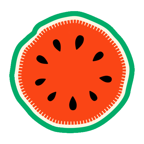 Fruit Watermelon Sticker by Nix & Kix