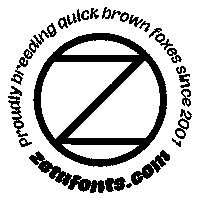 Zetafonts Branding Sticker by Zetafonts - The Fonts Foundry